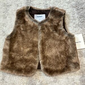 Faux Fur Vest 3T